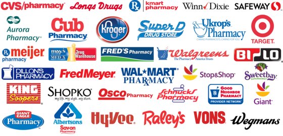 List of participating pharmacies